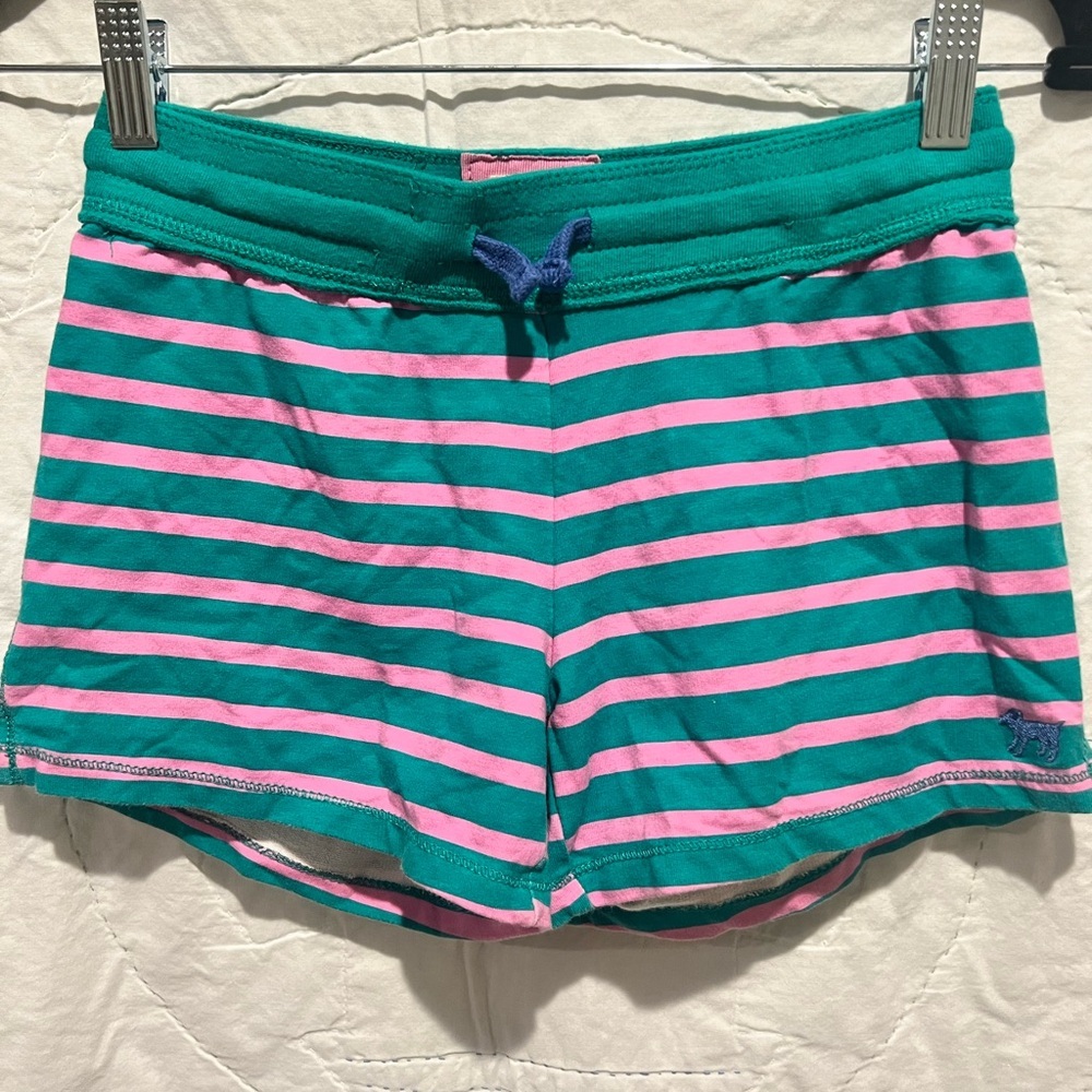 Mini Boden Casual Pink and Green Shorts 
Size 12